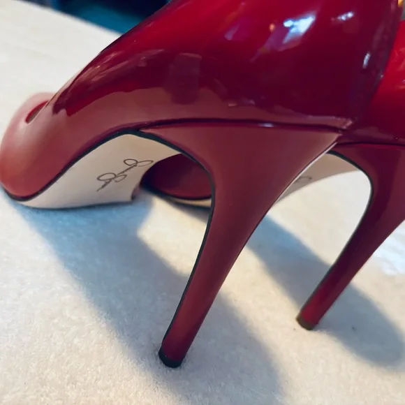 Almost Brand New Heels By JESSICA SIMPSON - Size 9M - Heel Height 4” - box 65 - Picture 7 of 10